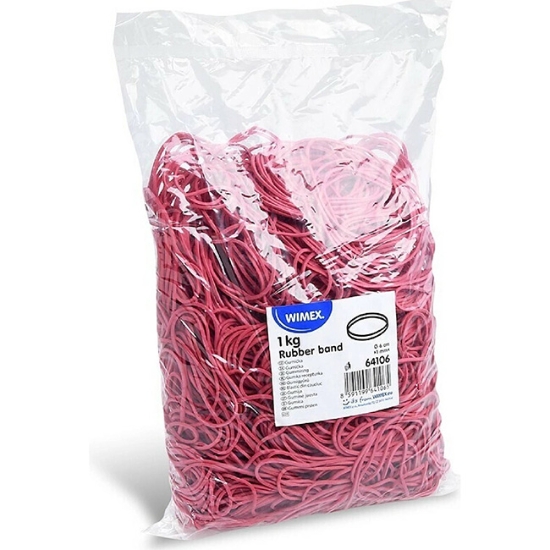Obrázek Gumičky vážené 1mm, pr.60mm 1kg
