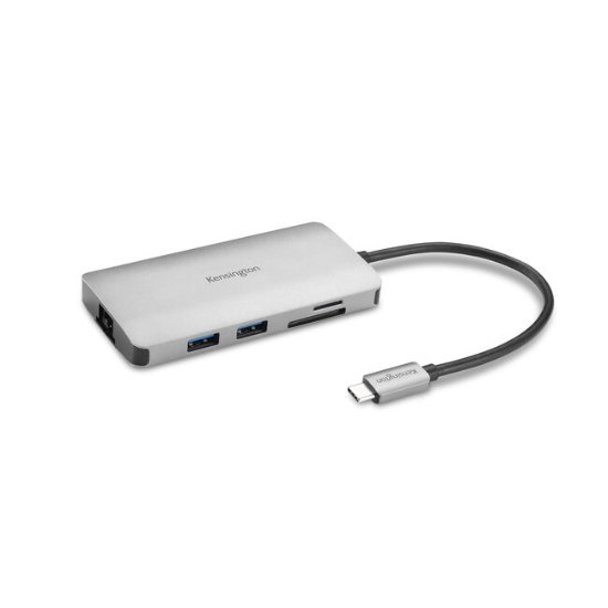 Obrázek Kensington UH1400P dokovací stanice USB-C 8-in-1 přenosná bez ovladače