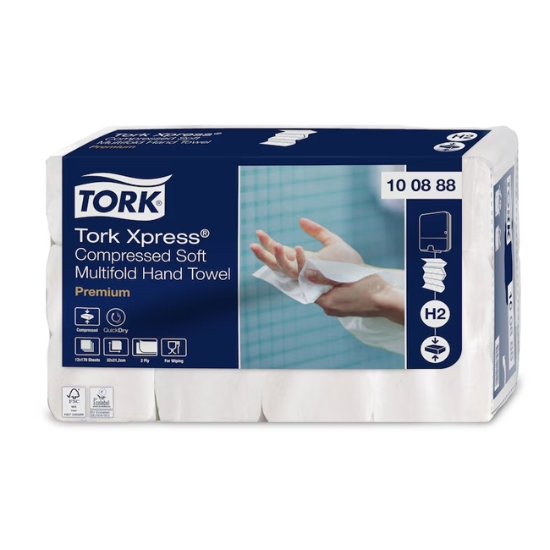 Obrázek Ručníky papírové Z-Z TORK Xpress Multifold Soft Premium - 2040 ks (100888)