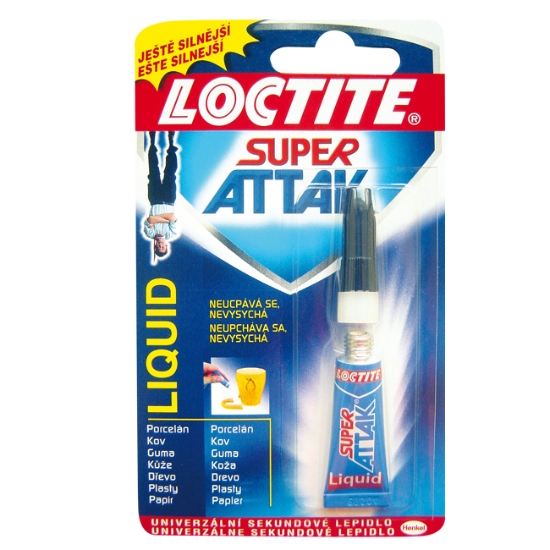 Obrázek Lepidlo vteřinové Loctite - Super Bond Original, 3 + 1 g