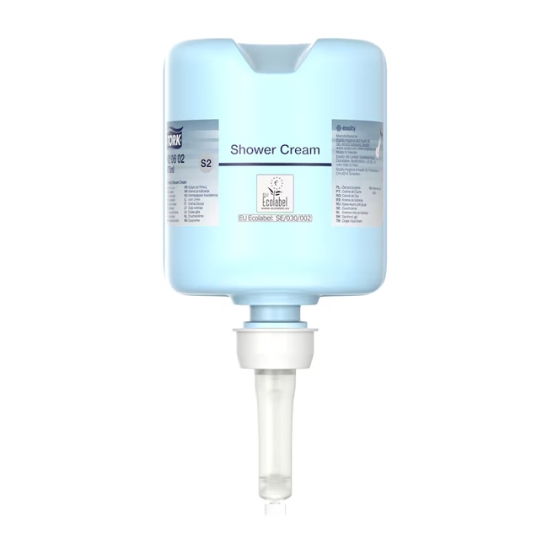 Obrázek Mýdlo tekuté TORK Premium mini sprchový gel 475 ml - modrá