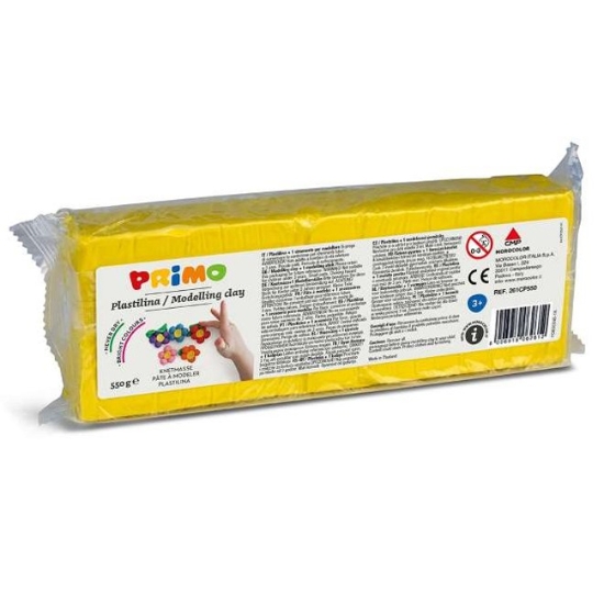Obrázek Plastelína Primo, citronově žlutá, 550 g