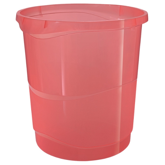 Obrázek Koš odpadkový Esselte Colour'Breeze, 14 l - korálová