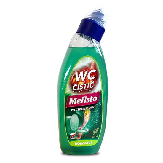 Obrázek Mefisto WC čistič borovice 750 ml