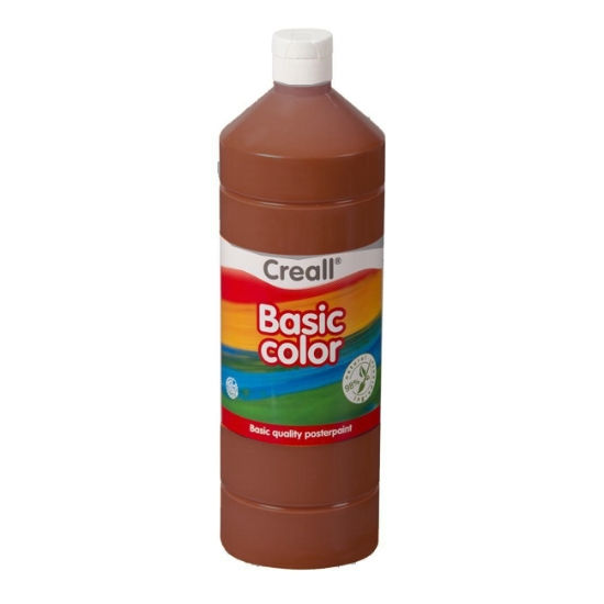 Obrázek Barvy temperové Creall Basic color 1000 ml - tmavě hnědá