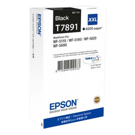 Obrázek Epson T7891 černá - C13T789140