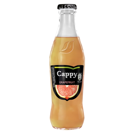 Obrázek Džus Cappy 0,25 L Grapefruit 50%  sklo / 24 ks
