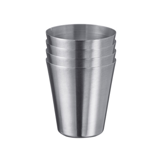Obrázek Panák nerezový MENDO Monopol edition - 30 ml / 4 ks