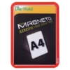 Obrázek Kapsy samolepicí MAGNETO - červená / 2 ks