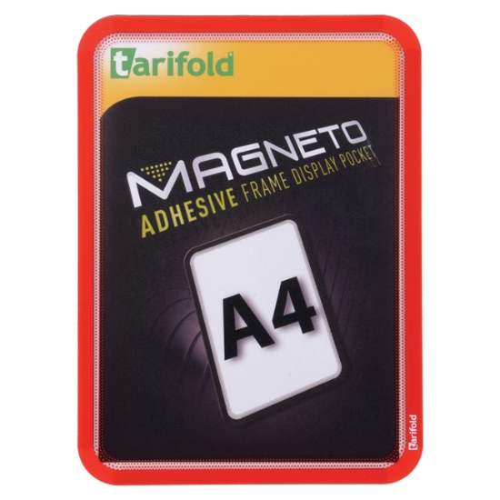 Obrázek Kapsy samolepicí MAGNETO - červená / 2 ks