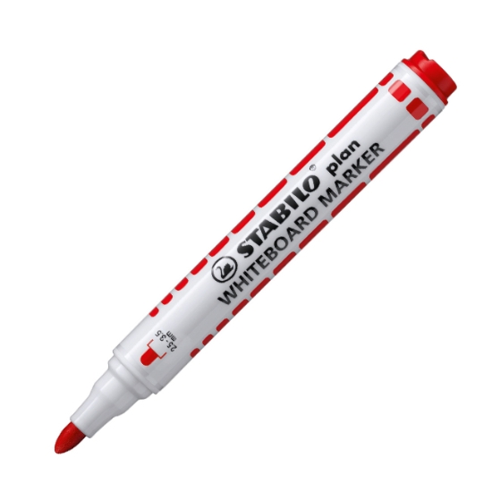 Obrázek Popisovač STABILO Plan Whiteboard marker 641 - červený