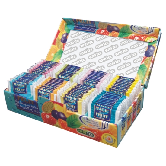 Obrázek Sada čajů  Magic Fresh Fruit 160g  / 80 sáčků