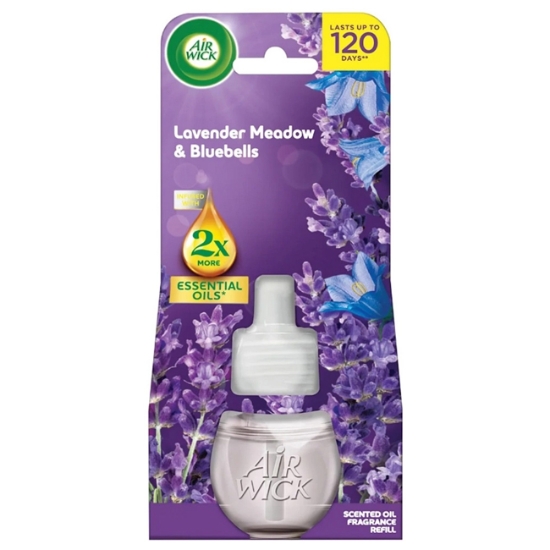 Obrázek Náplň Air Wick Electric - Levandulová louka a modré kvítky, 19 ml