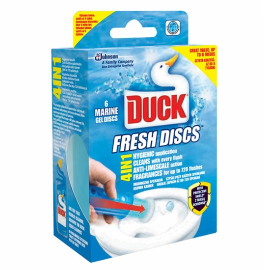 Obrázek WC čistič DUCK Fresh Discs 36 ml - mořská vůně