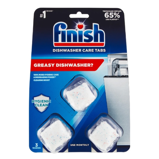 Obrázek Finish čistič myčky (3ks/bli) tablety