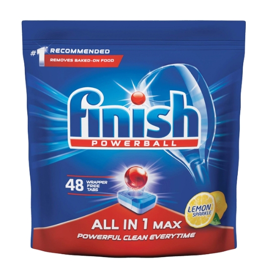 Obrázek Tablety do myčky Finish All in 1 - citron / 48 ks