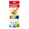 Obrázek Pastelky KOLORES trojhranné / 12 ks
