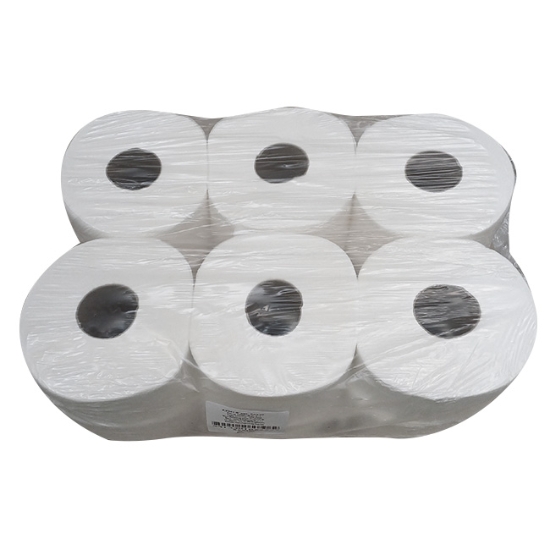 Obrázek Papír toaletní JUMBO průměr 190 mm, 2 vrstvy, celulóza / 12 ks  (104390)