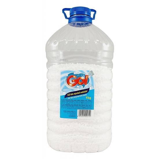 Obrázek Sůl do myčky na nádobí GO, 4 kg