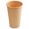 Obrázek Papírový kelímek kraft Ø90mm 510 ml XL / 50 ks 