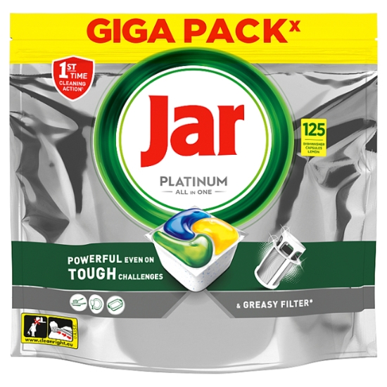 Obrázek Tablety do myčky JAR Platinum / 125 ks