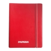 Obrázek Blok Filofax Notebook - červená,  s logem PAPERA