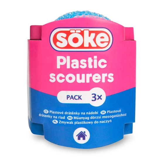 Obrázek Drátěnka plastová Söke / 3 ks