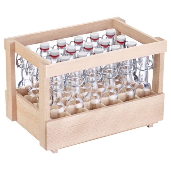Obrázek Přepravka lahví s třmenovým uzávěrem 40 ml / 24 ks