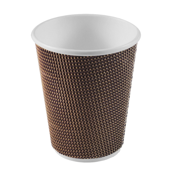 Obrázek Papírový kelímek PREMIUM 420 ml, L (Ø 90 mm) [25 ks]