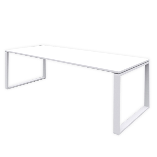 Obrázek Stůl OFFICE PLUS 200 x 80 x 73,5 cm - bílá