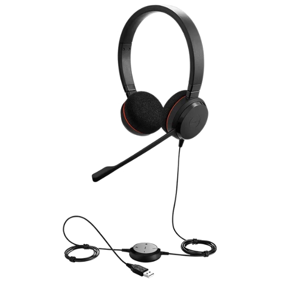 Obrázek Sluchátka Jabra Evolve 20 MS Stereo USB-A SE