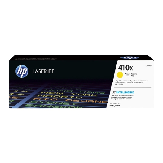 Obrázek HP originální toner CF412X, yellow, 5000str