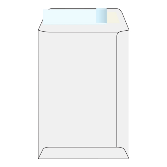 Obrázek Poštovní taška C5 RECYKL samolepící s krycí páskou /500ks