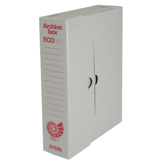 Obrázek Box archivační Economy červený 325 x 240 x 75 mm
