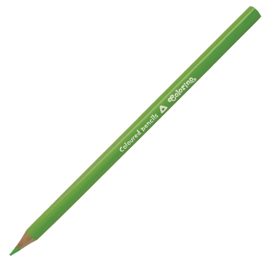 Obrázek Colorino pastelka trojhranná - světle zelená / 12 ks