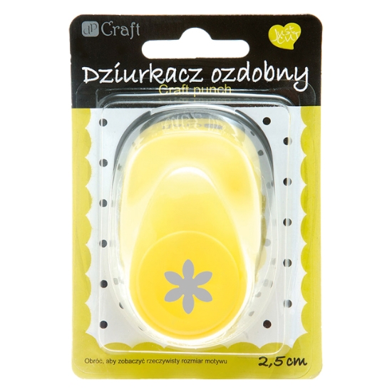 Obrázek Dekorativní děrovačka 2,5 cm - kopretina