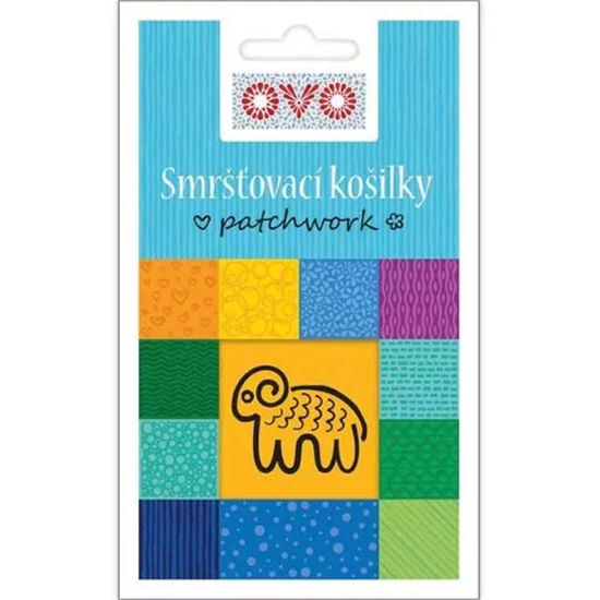 Obrázek Smršťovací košilky OVO 3 motivy - patchwork
