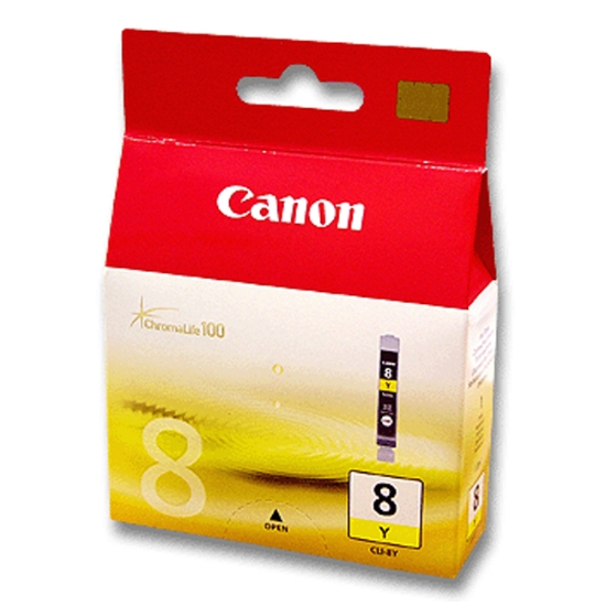 Obrázek Canon originální ink CLI8Y, yellow, 420str., 13ml, 0623B001