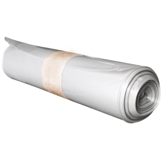 Obrázek PE pytle na odpad 700x1100, 80 mic. - transparent / 15 ks