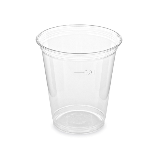 Obrázek Kelímek z PET 0,3 l, průměr 95 mm - průhledný / 50 ks