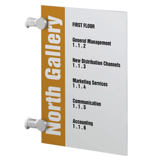 Obrázek Infotabule nástěnná Banner CRYSTAL SIGN A4 210 x 297 mm