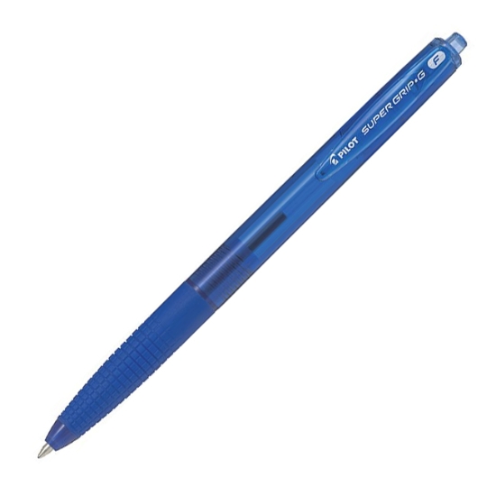 Obrázek Kuličkové pero PILOT Super Grip-G - stiskací - modrá