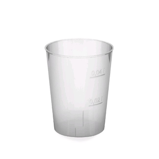 Obrázek Kelímek 2 cl, 4 cl - čirá / 50 ks