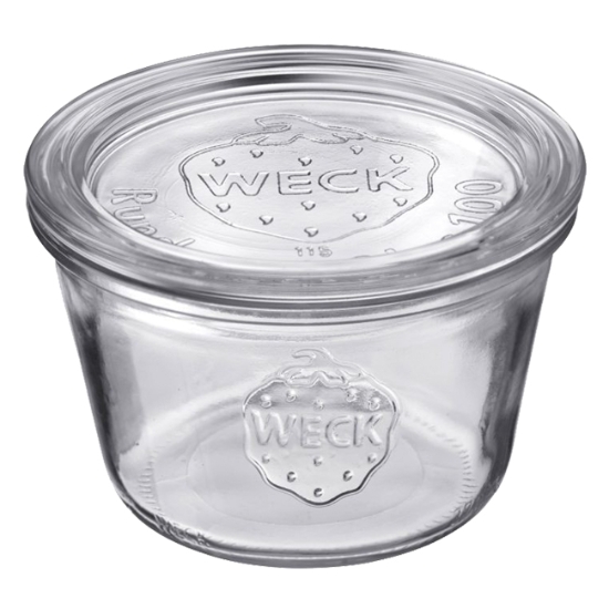 Obrázek Sklenice Weck 250 ml, víčko ø 100 mm / 6ks