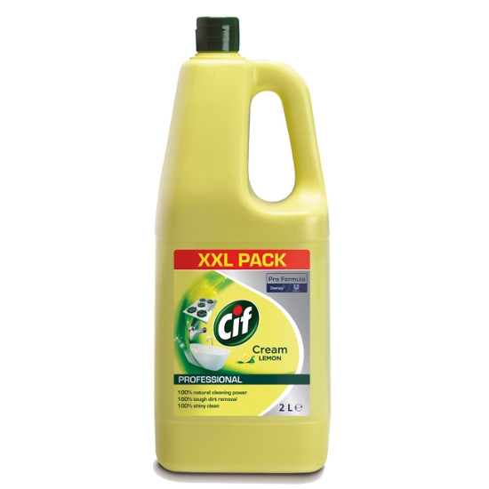 Obrázek Písek tekutý CIF Lemon Cream 2000 ml