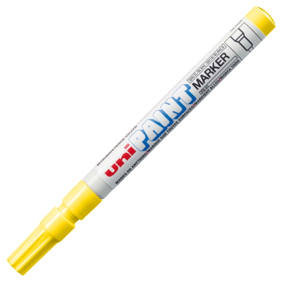 Obrázek Popisovač PX 21 PAINT lakový - žlutá