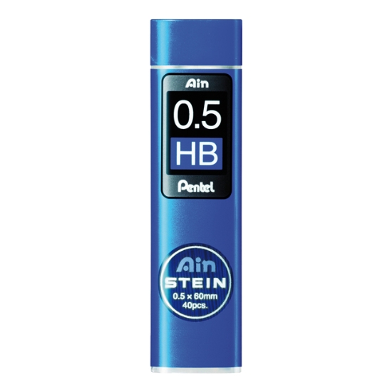 Obrázek Tuhy do mikrotužky PENTEL Ain STEIN - karbonové HB / bal. 40 tuh