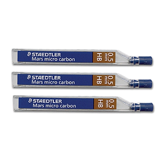 Obrázek Náplň do mikrotužky Staedtler 0,5 HB / bal. 12 tuh