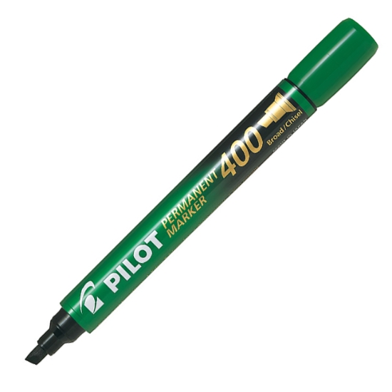 Obrázek Popisovač PILOT permanent marker 400 - zelená