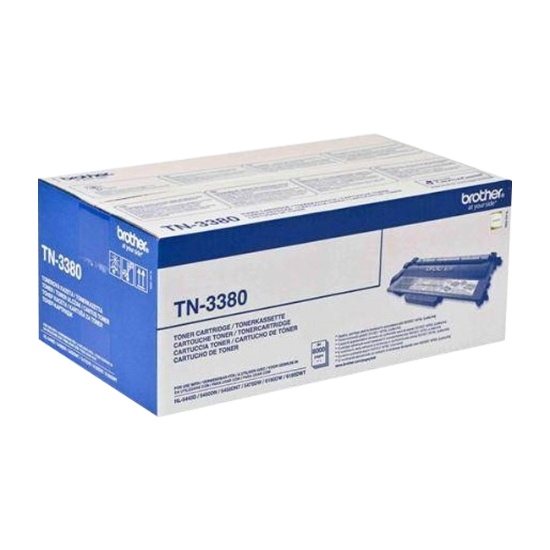 Obrázek Brother originální toner TN3380, black, 8000str.